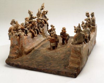 Model of a Ballgame by Mayan